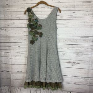 Ryu gray grey large  knit dress
